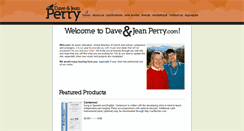 Desktop Screenshot of daveandjeanperry.com
